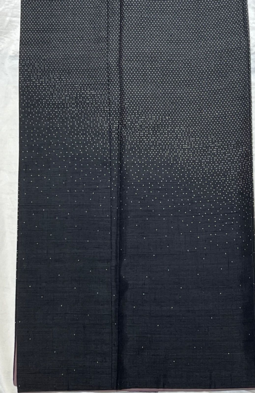 豪華絢爛綺麗美品黒地身丈164cm裄丈67.5cm正絹袷広衿☆塩沢紬☆ - メルカリ