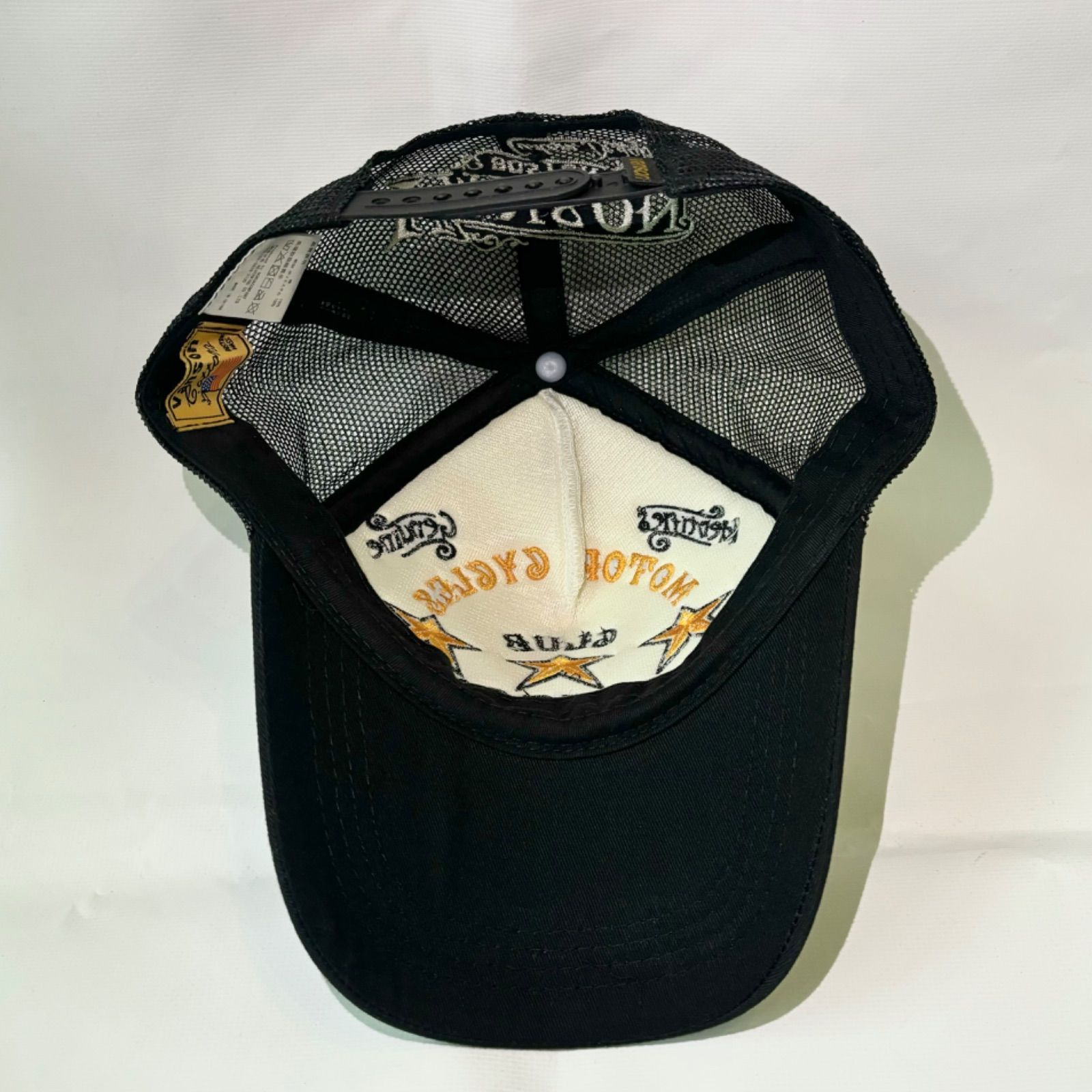 VANSON】ツイルメッシュCAP バンソン スター ロゴ 刺繍 キャップ