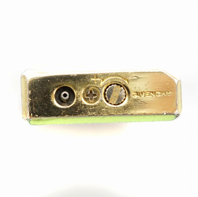 GIVENCHY - ジバンシィ ガスライター ローラー式 喫煙具 ロゴ シルバーカラー 9000 GIVENCHY ジバンシィ ローラー ガスライター/約6.5×3×0.7cm/喫煙