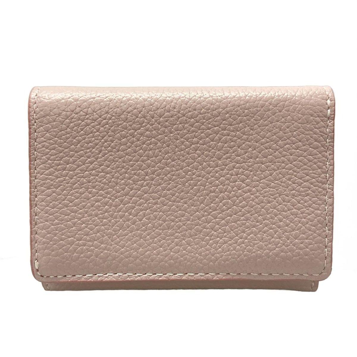 【MARY QUANT】マリークワント　三つ折り財布 MARY QUANT(マリークワント) 3つ折り財布美品 - ピンク フラワー