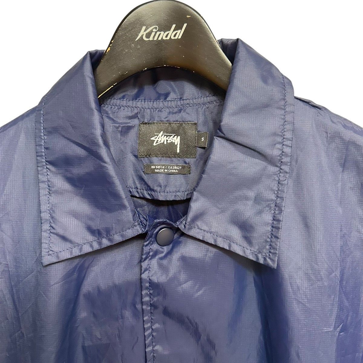 stussy  半袖コーチジャケット コムデギャルソンCDG ×STÜSSY 限定コーチジャケット-2021AW-