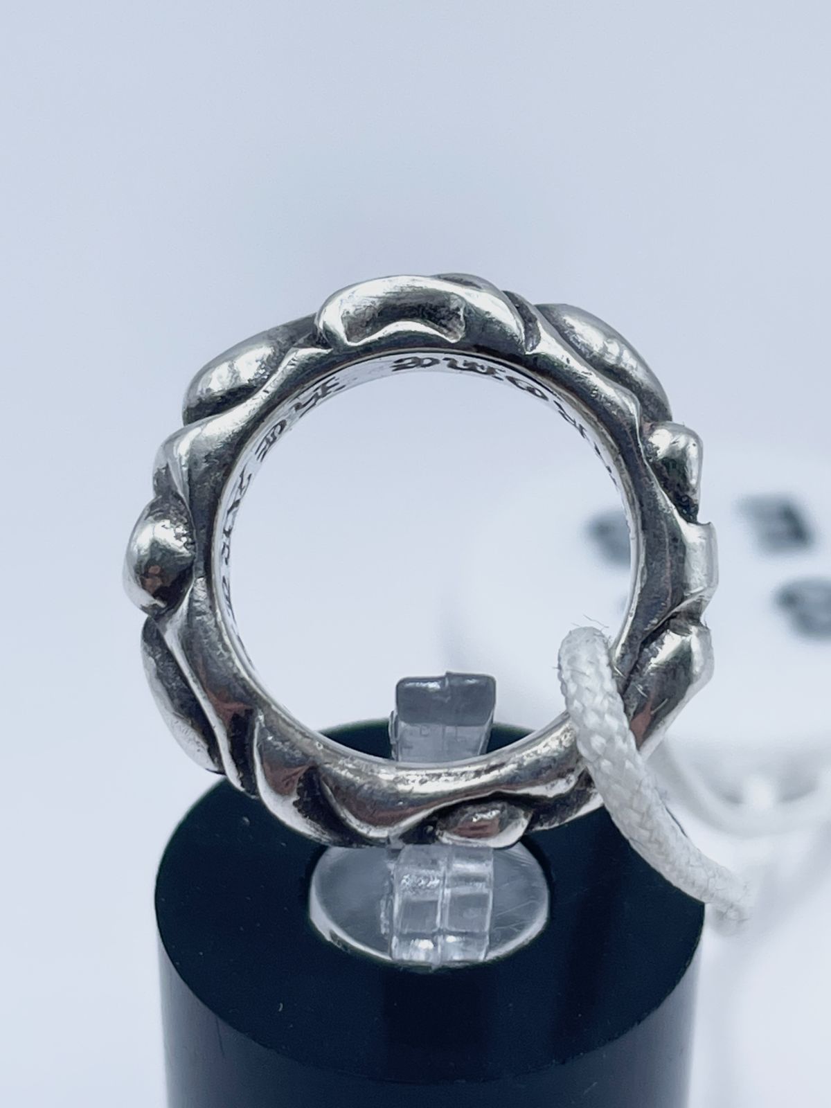 正規品・RINKAN鑑定済】Chrome Hearts クロムハーツ SCRL BAND 
