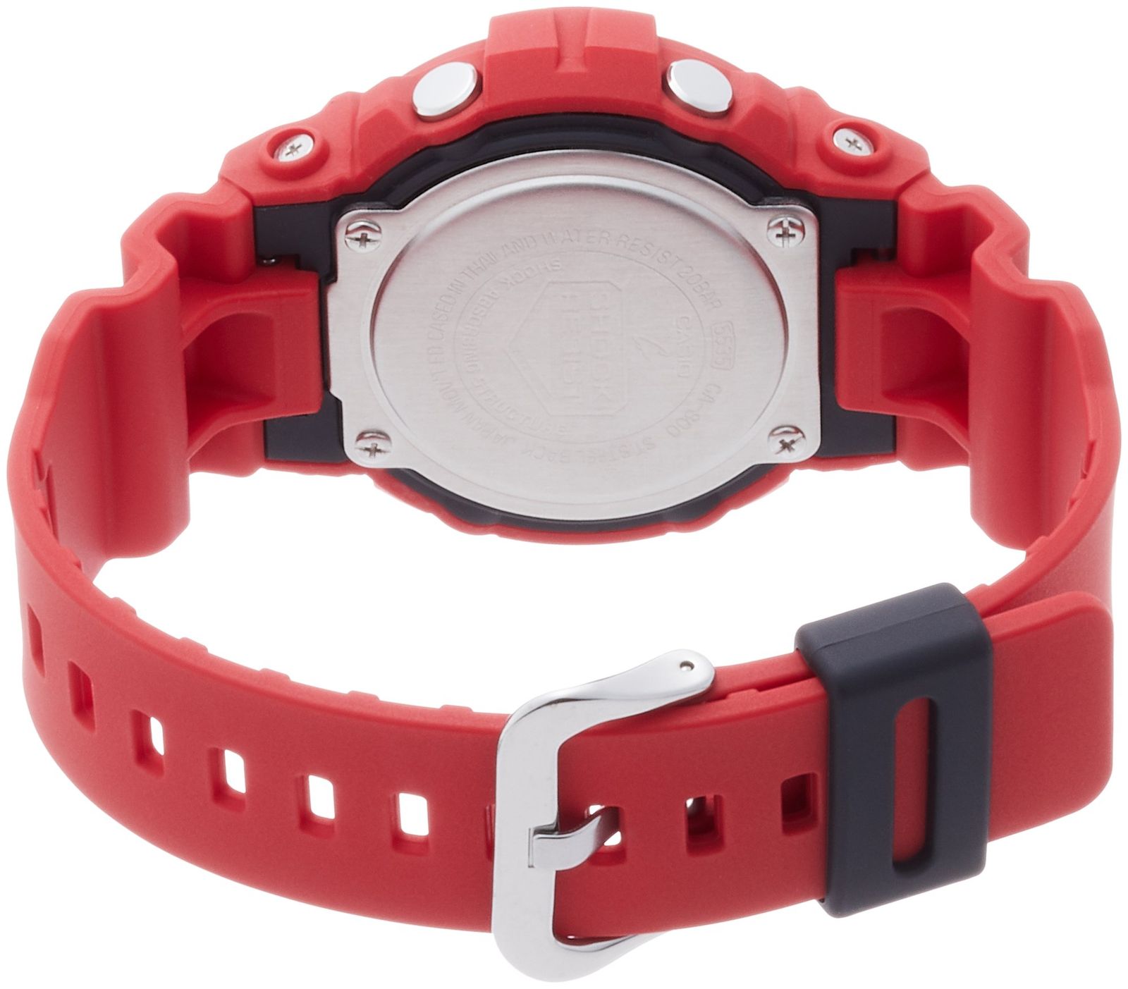 カシオ] 腕時計 ジーショック G-SHOCK GA-800-4AJF メンズ レッド G
