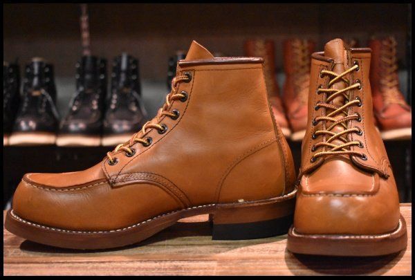 7D 良品 09年 ビブラムカスタム】レッドウィング 875 アイリッシュセッター 茶 オロイジナル レースアップ ブーツ redwing  HOPESMORE【EJ424】 - メルカリ