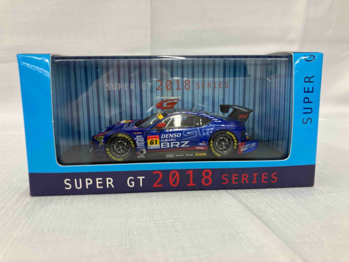 エブロ スーパーGT 2018 スバルBRZ R&D SPORT 1/43 SUBARU BRZ R&D SPORT No.61 R&D SPORT GT300 SUPER GT 2023