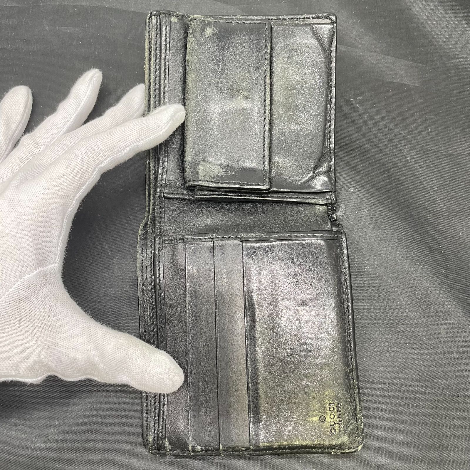 GGキャンバス 二つ折り財布