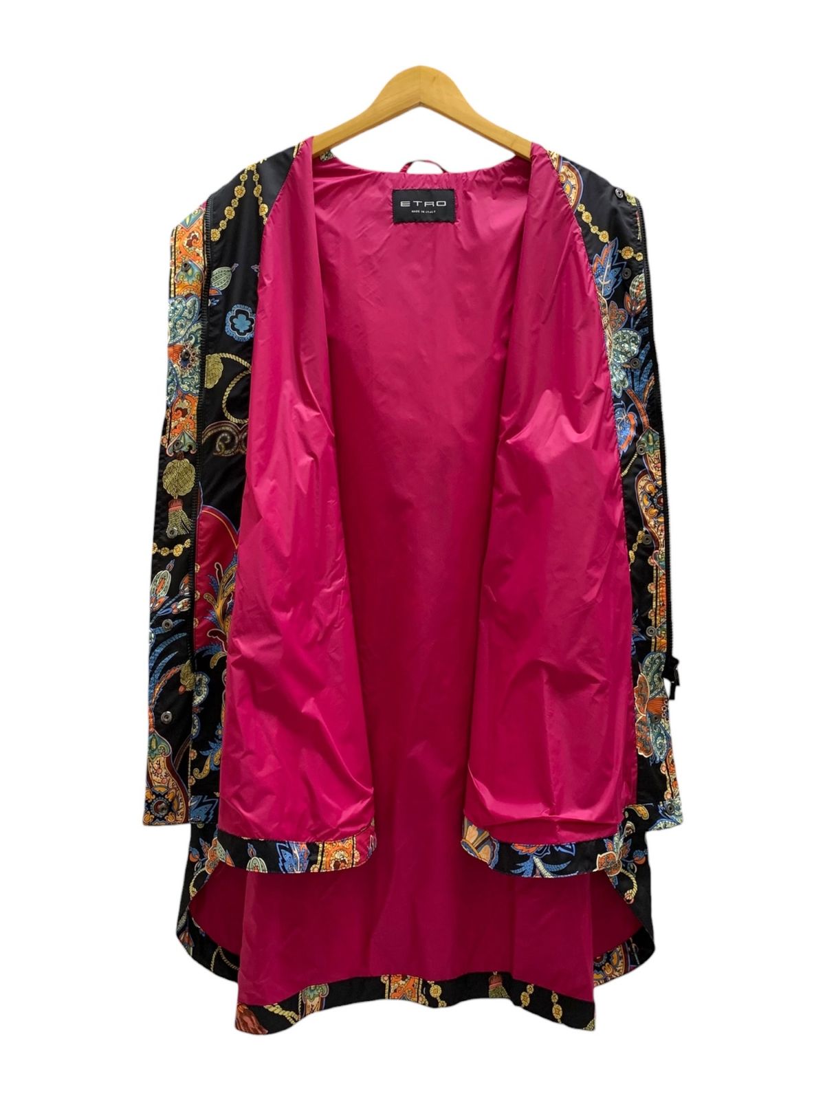 【未使用】ETROエトロ ナイロンケープ ポンチョ 40 総柄 レディース 未使用】ETROエトロ ナイロンケープ ポンチョ 40 総柄 レディース