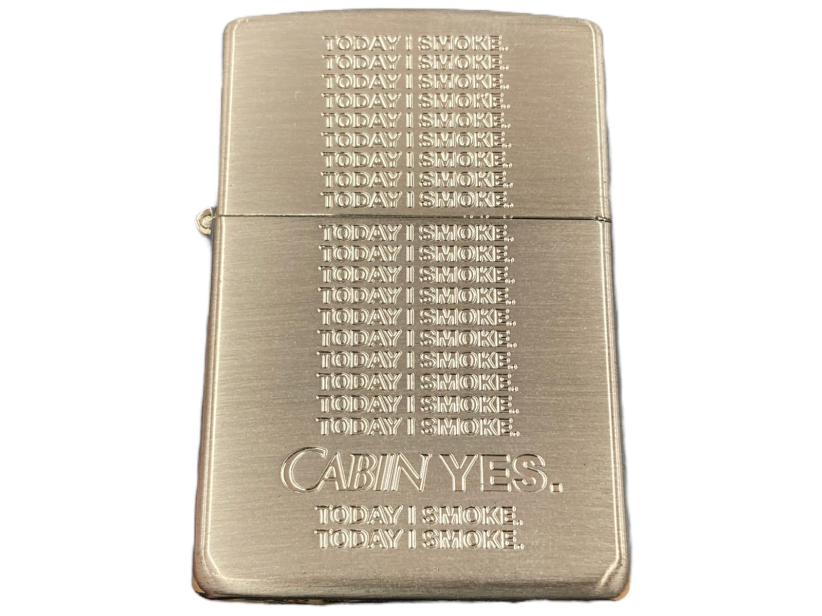 zippo (ジッポー) ライター CABIN キャビン 1996年製 YES TODAY SMOKE