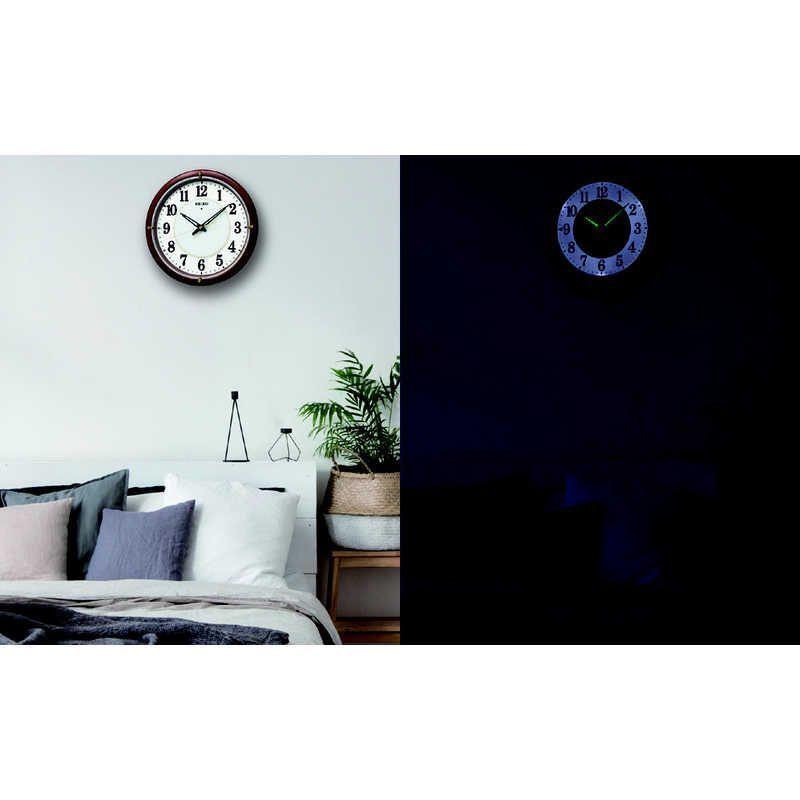 SEIKO - セイコークロック 掛け時計 自動点灯 電波アナログ ファインライト KX240B kx240b.jpg