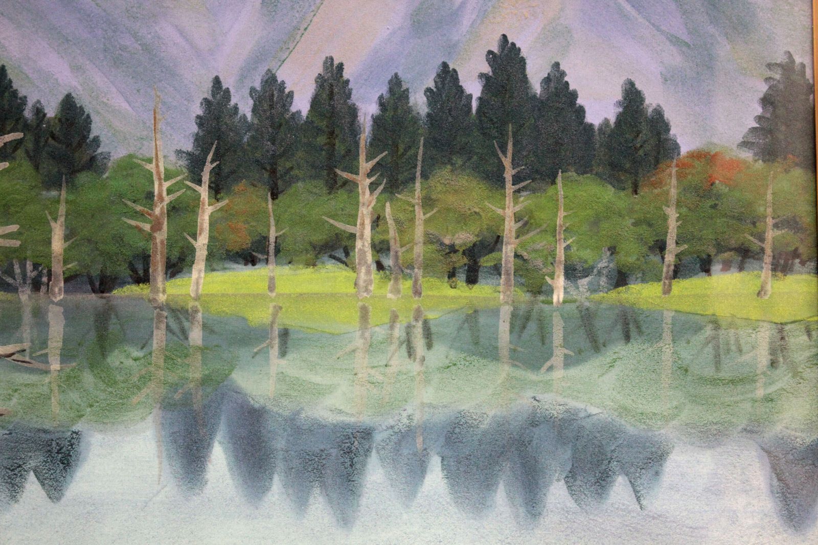 武藤彰 日本画『上高地大正池』 絵画 - メルカリ