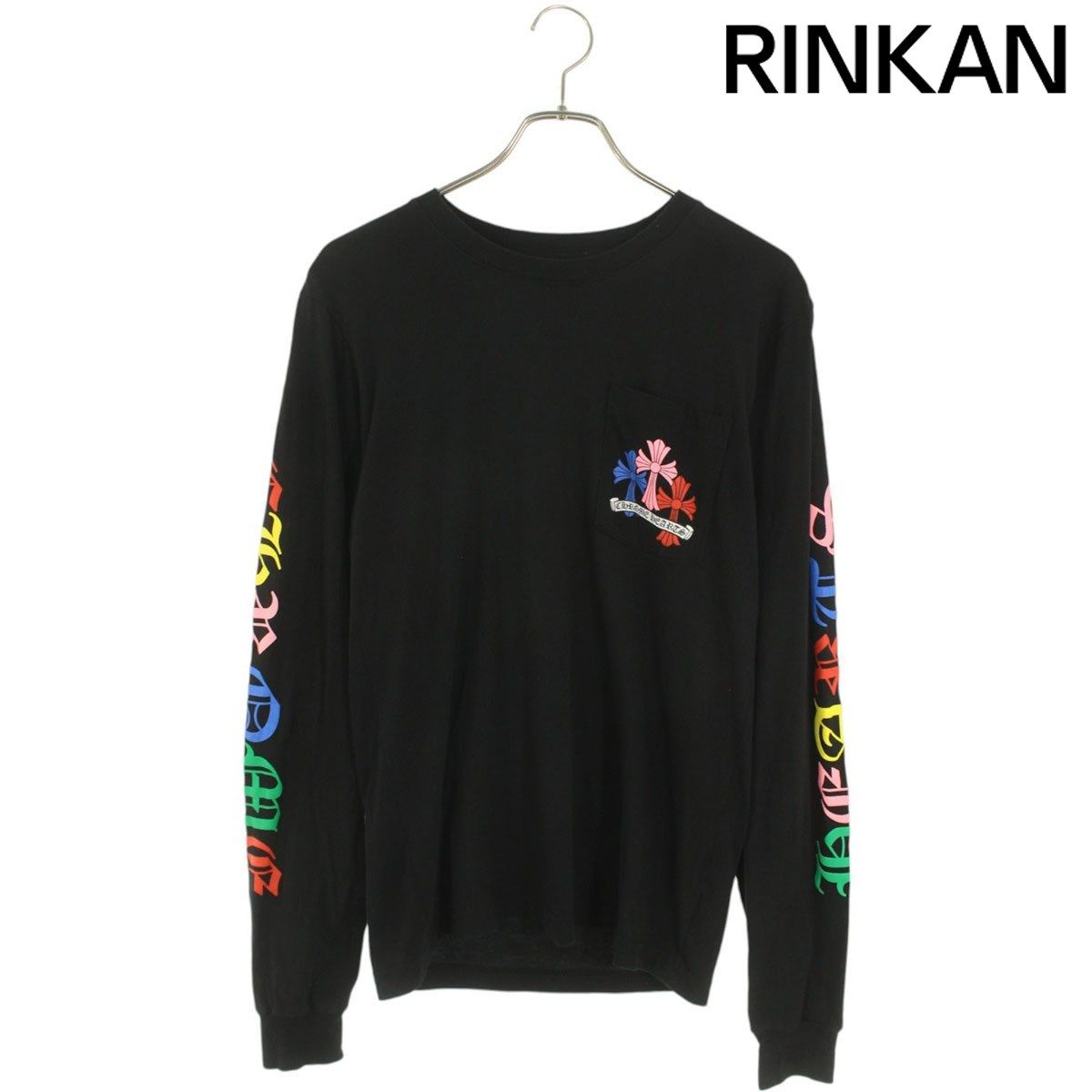 クロムハーツ  MLTCOL CEM CRS LS マルチセメタリークロスプリント長袖カットソー メンズ S