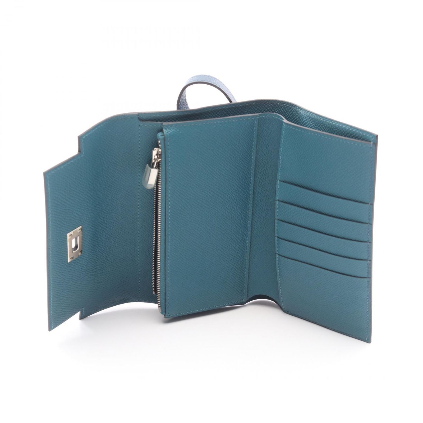 HERMES エルメス ケリーウォレット ミディアム ヴェルソ 三つ折り財布