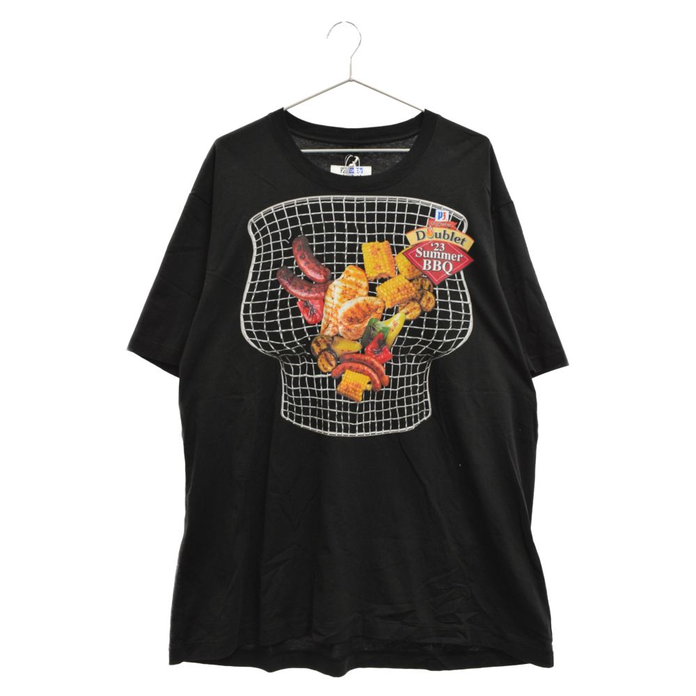 doublet (ダブレット) 23SS BBQ PRINTED Tee バーべキューフロント 