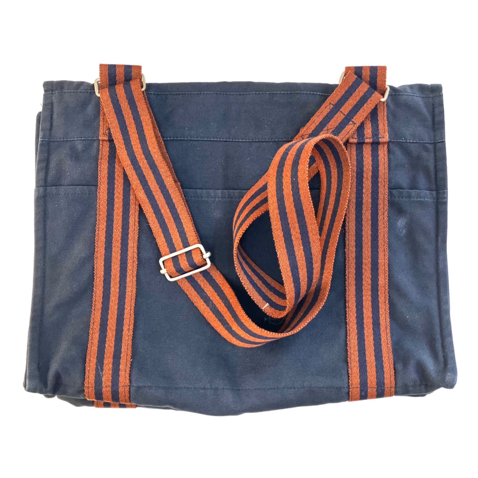 エルメス HERMES】 フールトゥ バサス MM ショルダーバッグ キャンバス  