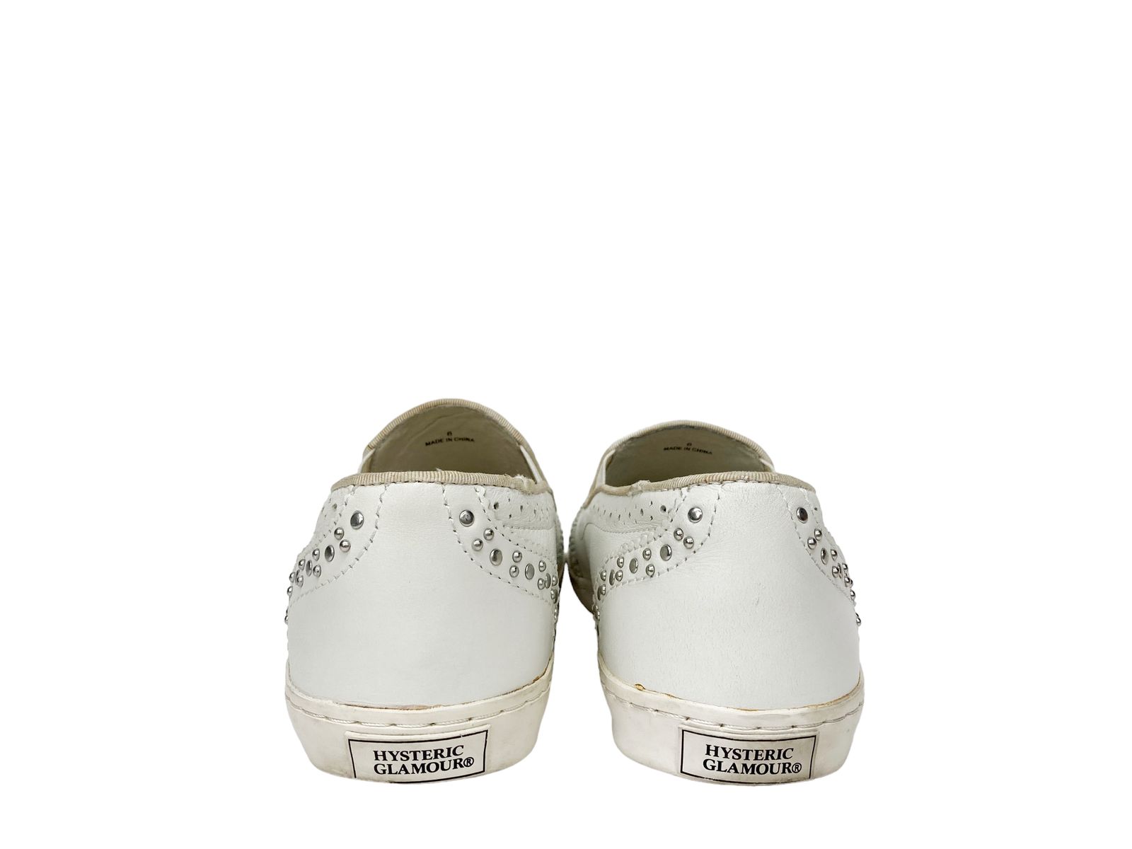希少 美品✨ヒステリックグラマー ハイカット スタッズ ウイングチップ PLAYTIME CLUBMAN/スタッズウイングチップ|HYSTERIC GLAMOUR