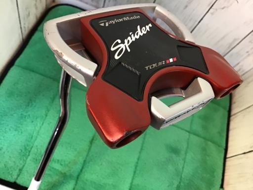 鮮度感のある テーラーメイド Spider Tour PLATINUM 34インチ レフティ パター PT スチール フレックスその他 メンズ 男性用 左利き レフティ 左用 Dランク ゴルフクラブ