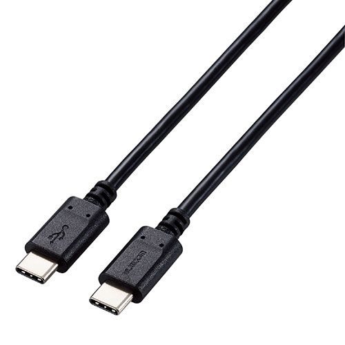 3個セット エレコム USB2.0ケーブル 認証品 USB Type-C TM to USB Type-C TM U2C-CC5PC20NBKX3