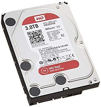 【中古】【非常に良い】【国内正規代理店品】Western Digital WD Red 内蔵HDD 3.5インチ NAS 用 3TB SATA 3.0(SATA 6Gb/s) WD30EFRX i8my1cf