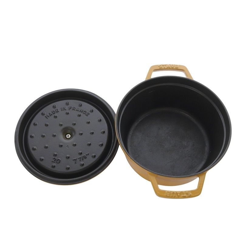 STAUB La Cocotte 両手鍋 20cmマスタード STAUB La Cocotte 両手鍋 20cmマスタード