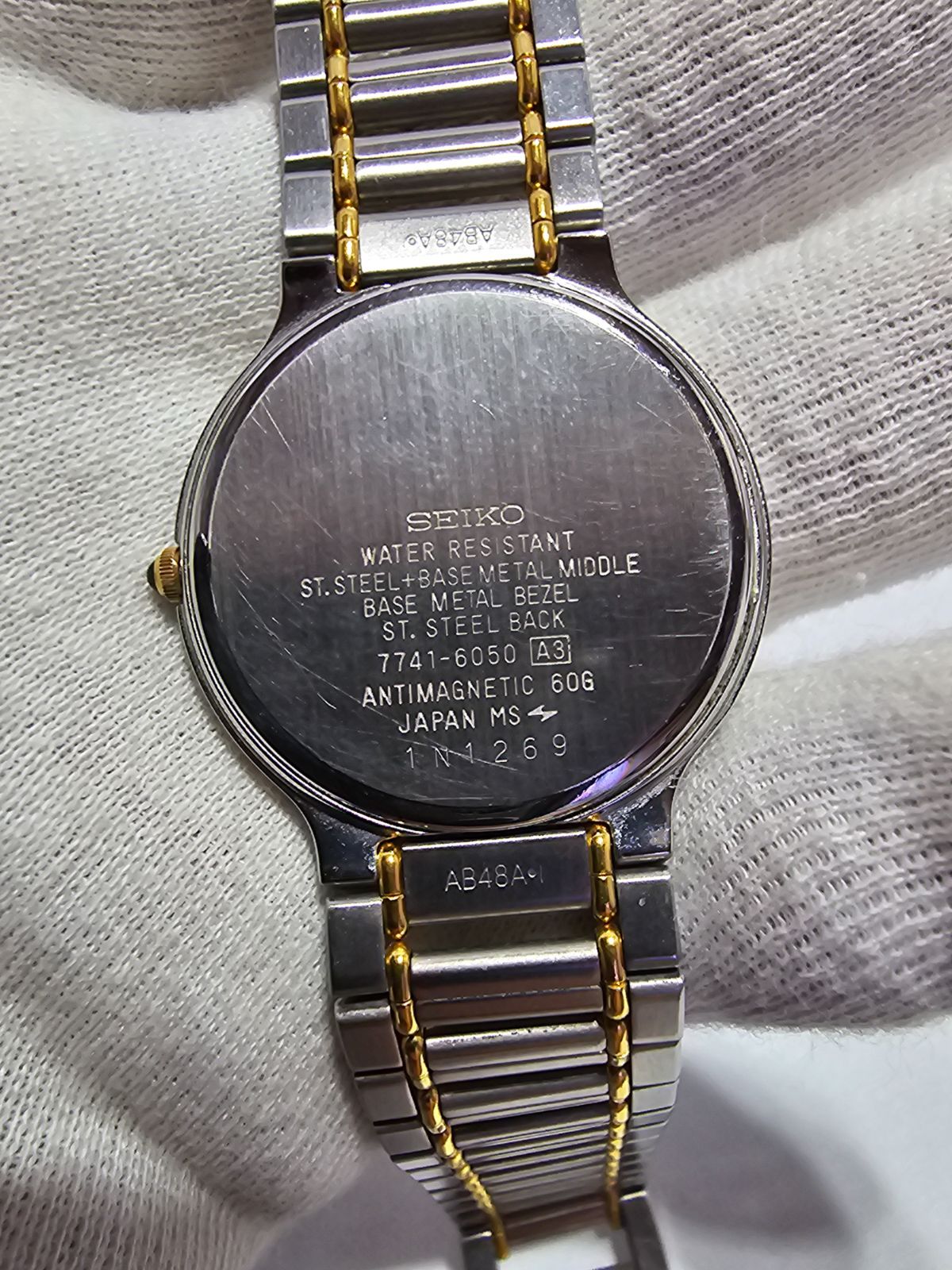 美品】SEIKO Dolce セイコー ドルチェ 7741-6050電池切れ|mercari 