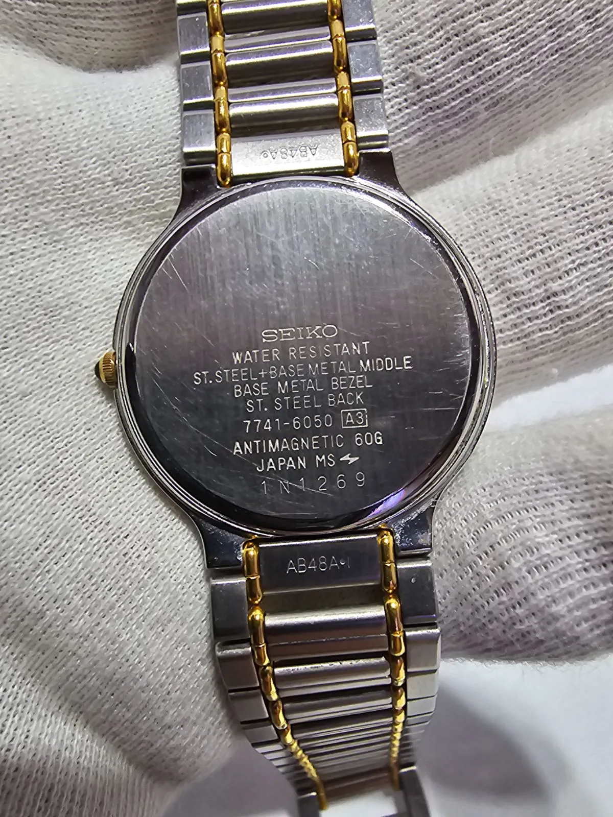美品】SEIKO Dolce セイコー ドルチェ 7741-6050電池切れ|mercari 