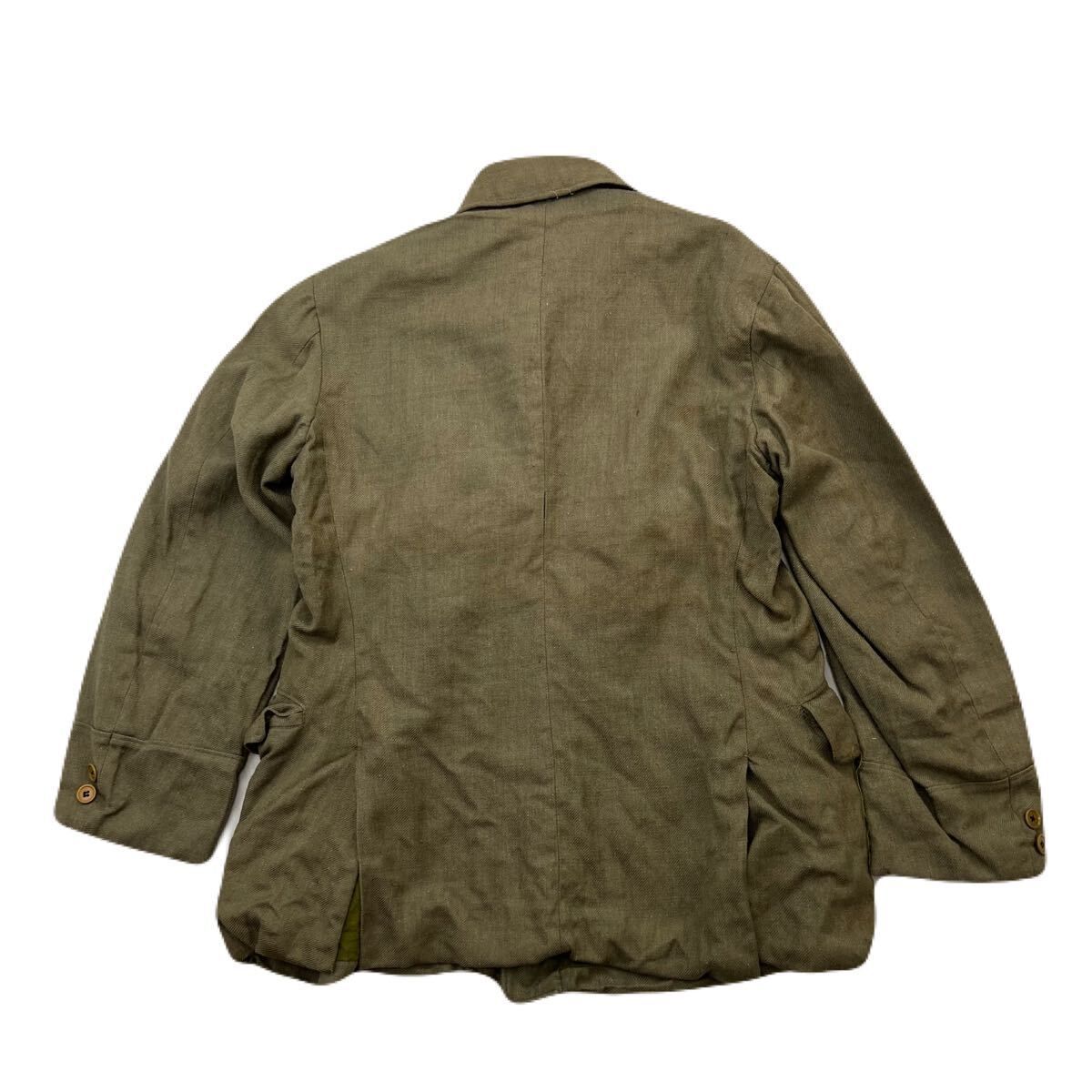国民服 メンズ S相当 オリーブ グリーン ヴィンテージ 軍服 希少 