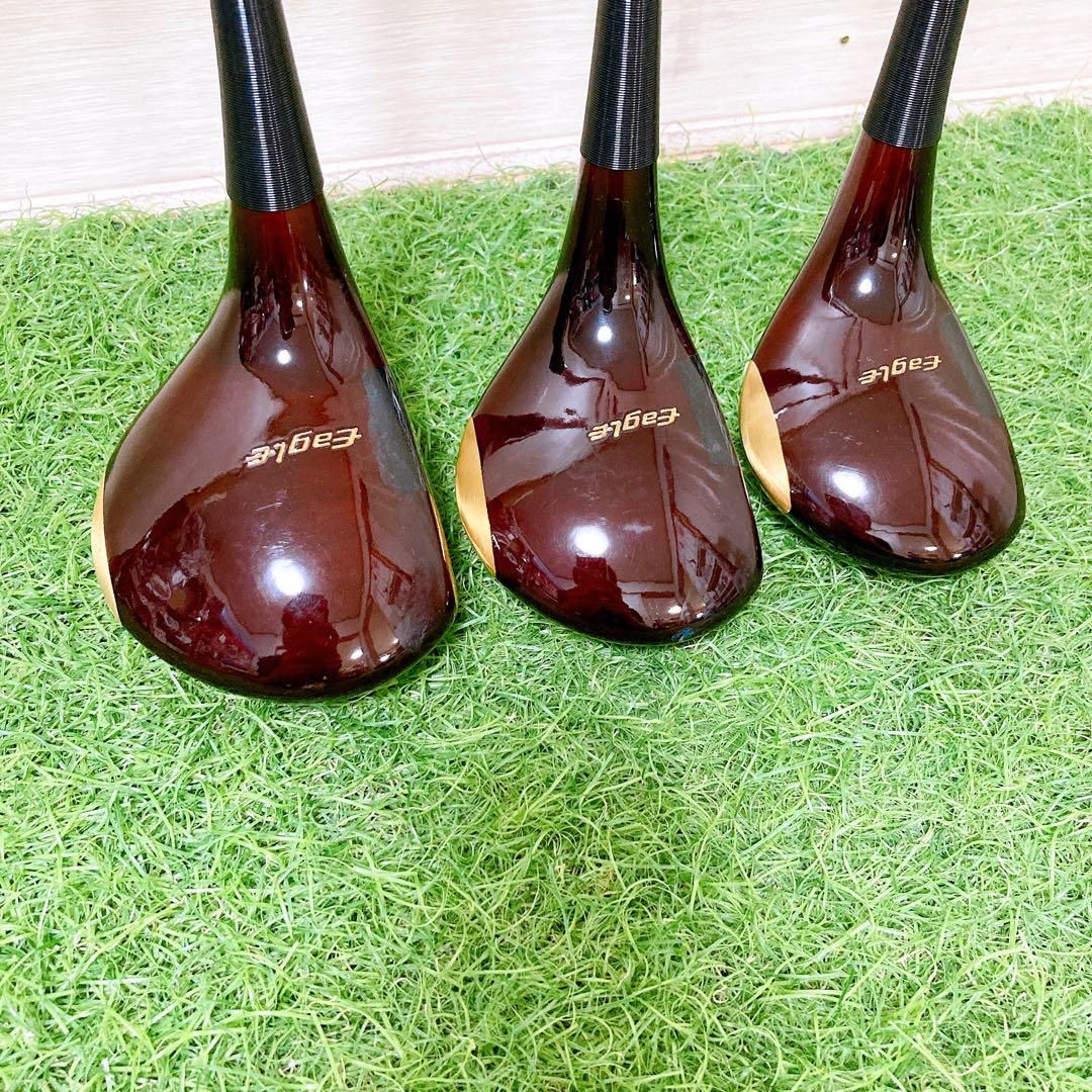 ブリヂストン　EAGLE SUPER MODEL 1W 3W 4W パーシモン ブリヂストン EAGLE SUPER MODEL 1W 3W 4W パーシモン - メルカリ