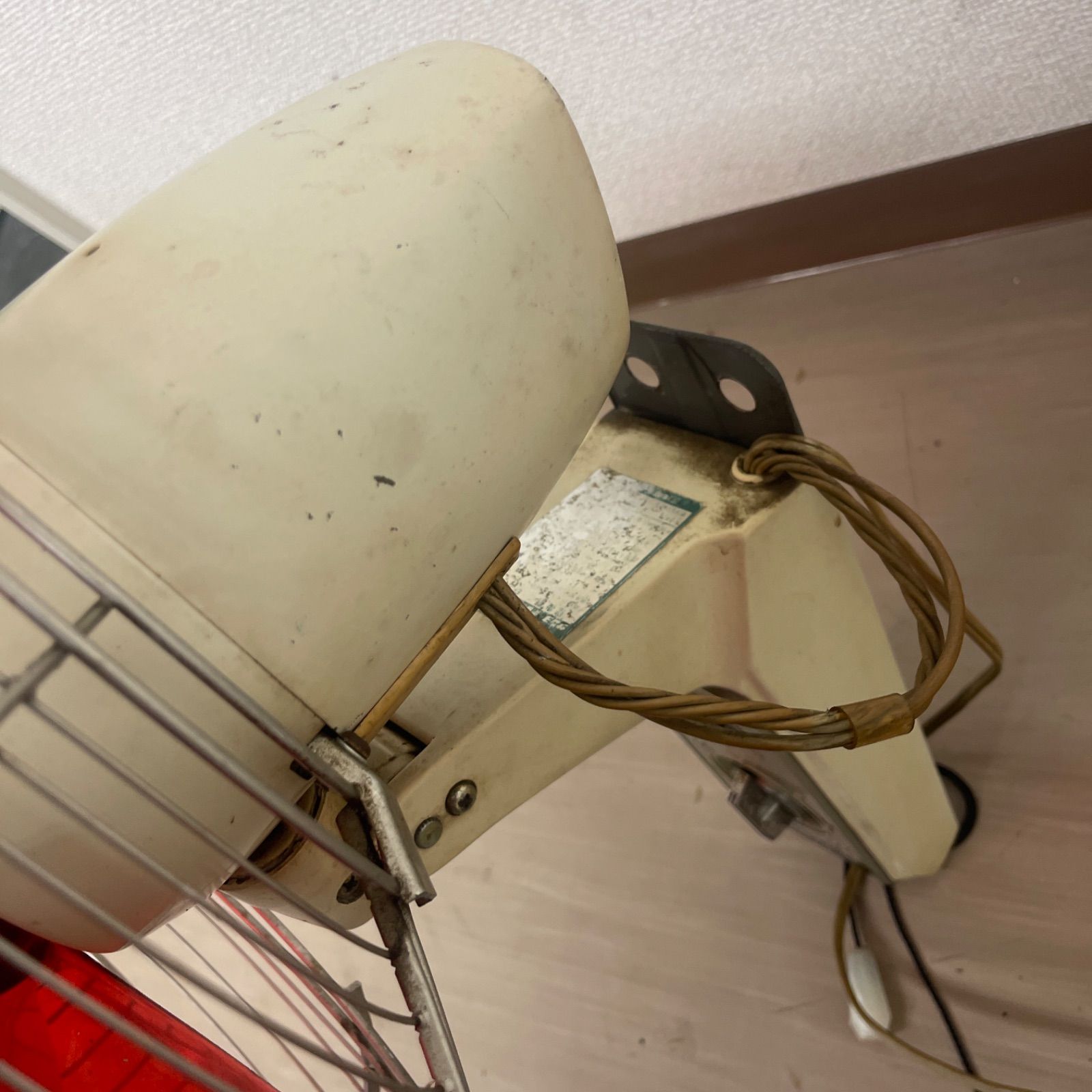 SANYO EF-6DK 壁掛け扇風機 昭和レトロ 希少 赤羽 赤プロペラ