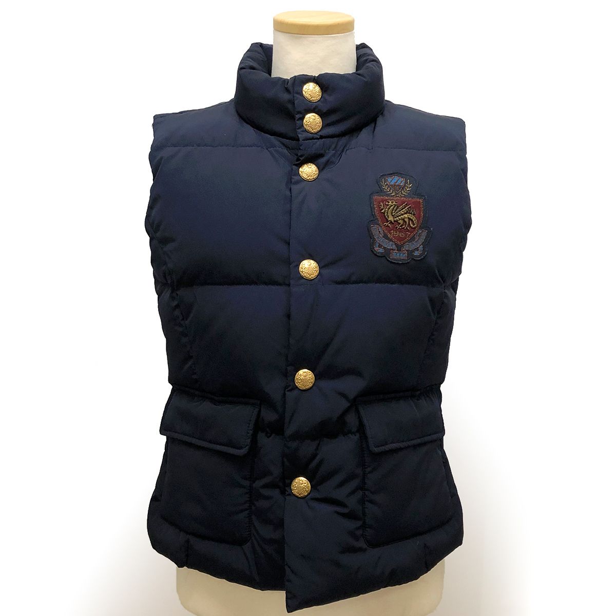 セール 美品 RALPH LAUREN ラルフローレン ダウンベスト サイズ160 