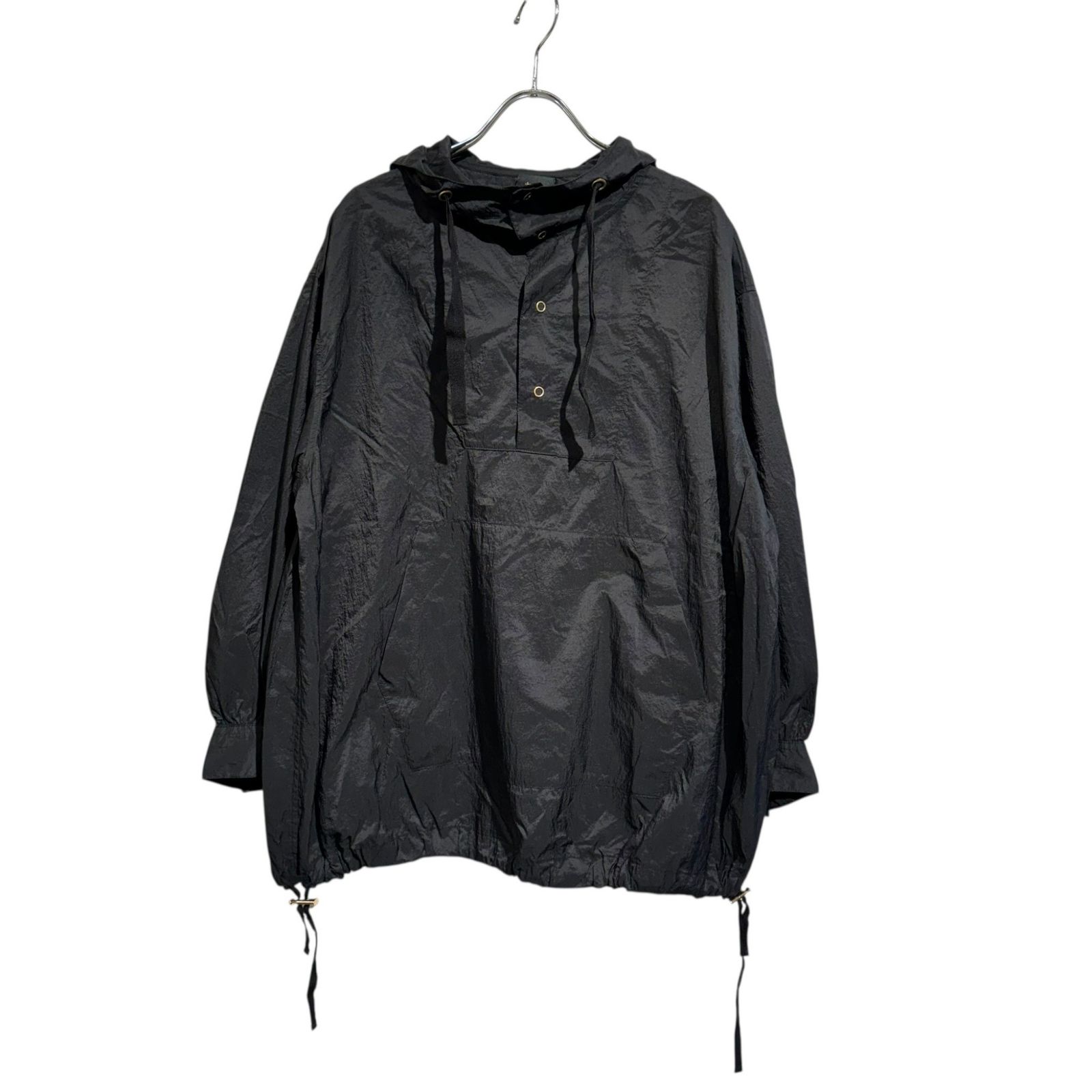 Spick & Span シアーアノラックブルゾン 黒 マウンテンパーカー