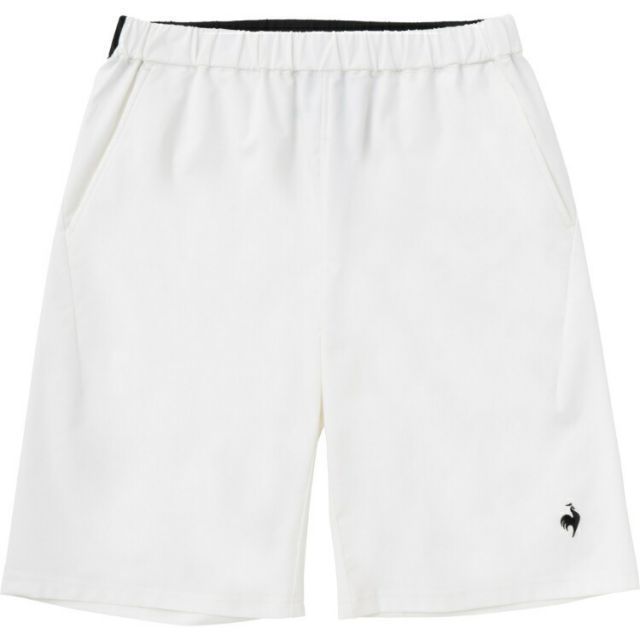 le coq sportif ルコック ソロテックスSUNSCREENハーフパンツ ルフ・フォルム ブラック O QTMVJD20 BK | スポーツ スポーツ用品 メンズ 男性 テニスウェア ボトムス サンスクリーン はっ水 ストレッチ 