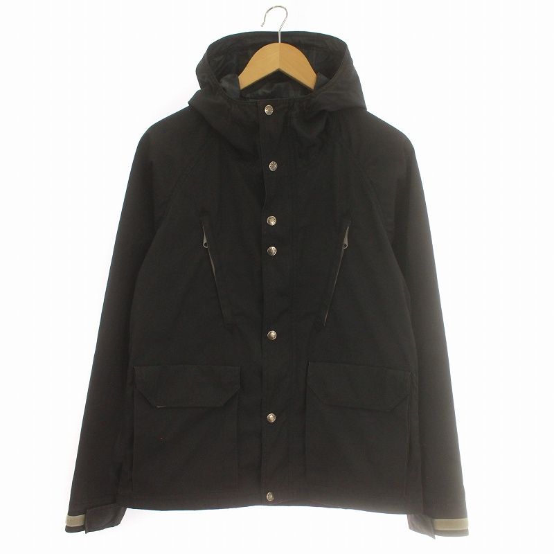 ノースフェイス パープルレーベル THE NORTH FACE PURPLE LABEL Corduroy Field Jacket コーデュロイ フィールドジャケット マウンテンパーカー フード ジップアップ ラグランスリーブ M 黒 NP2955N