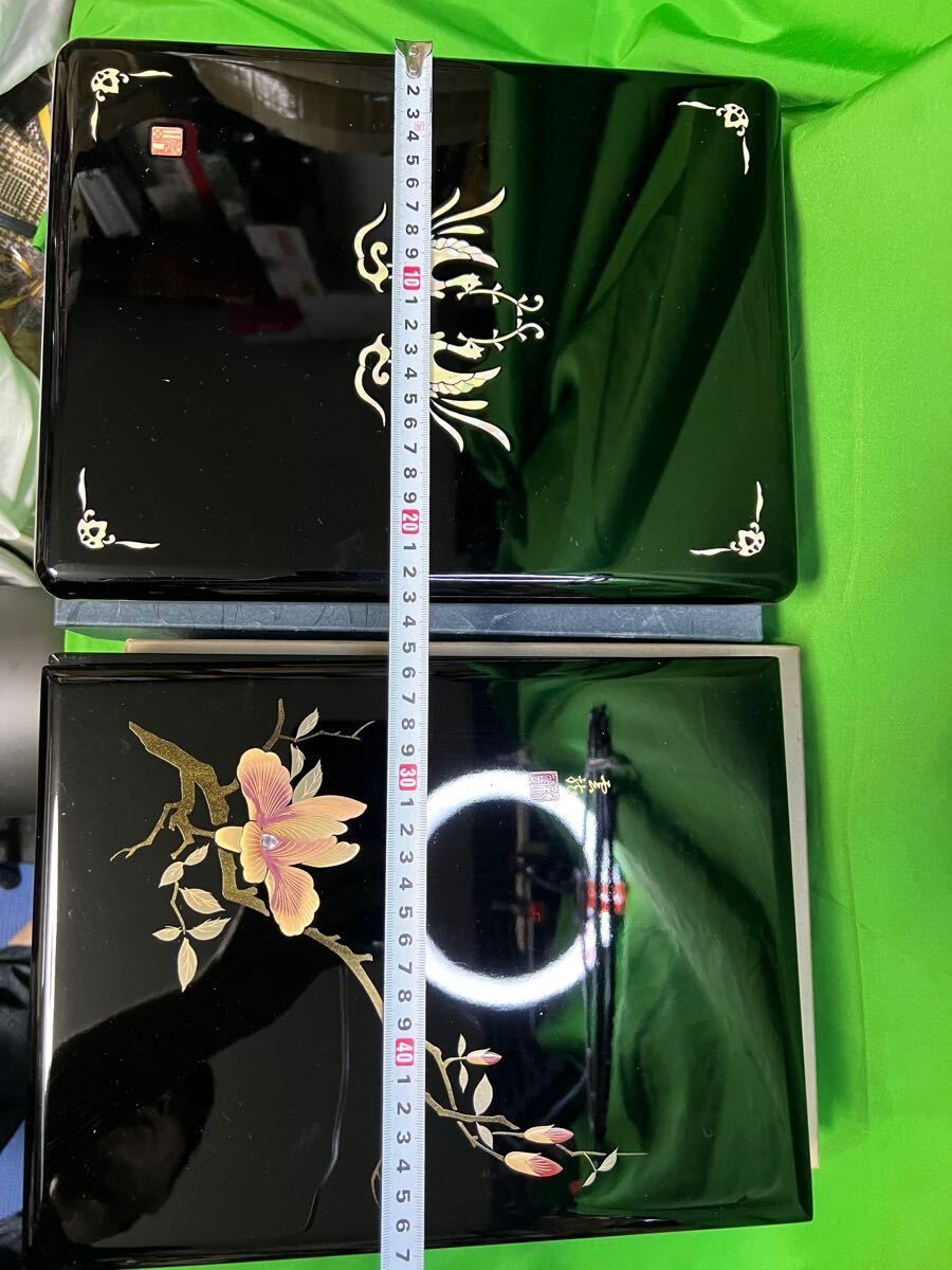 高級木製漆器　入れ物 新品 木製 本漆塗 高級漆器 小物入れ 蓋付き箱 - メルカリ