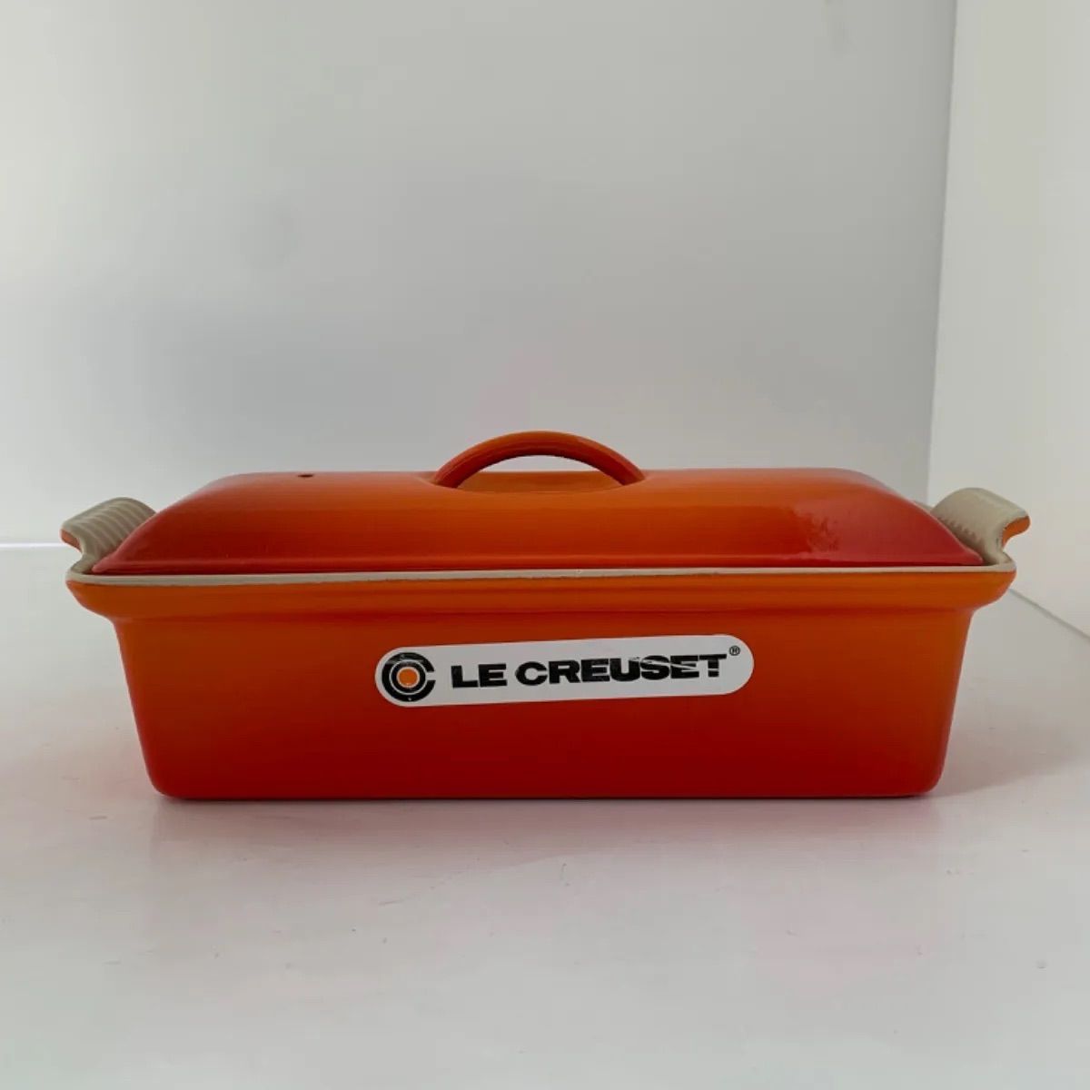LE CREUSET ル・クルーゼ テリーヌ 28cm オレンジ 廃盤品 ル・クルーゼ