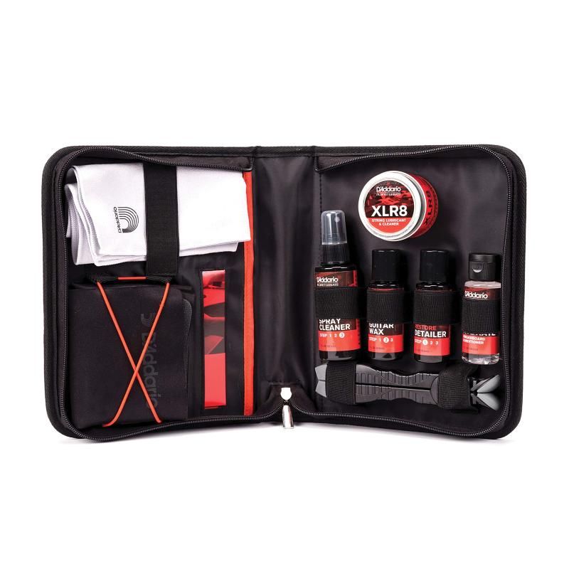 D Addario ダダリオ 楽器メンテナンス用ケアグッズ オールインワンセット ギター|ベース兼用 Premium Care Kit PW-ECK-01