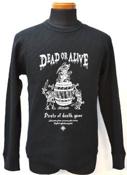 DEAD or ALIVEワッフルロンT「G120259」
