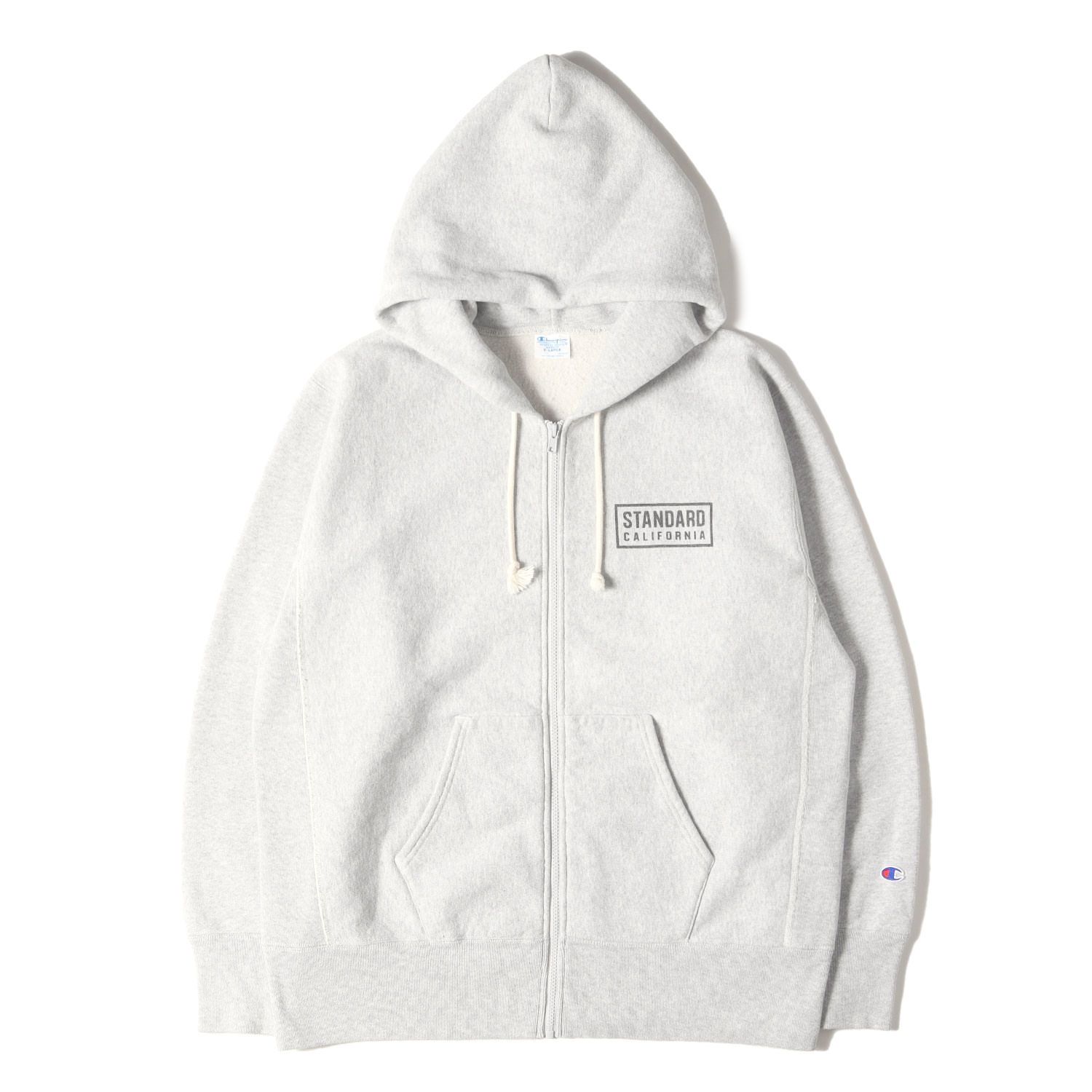 STANDARD CALIFORNIA パーカー ヘザーグレー XL | 24AW Champion