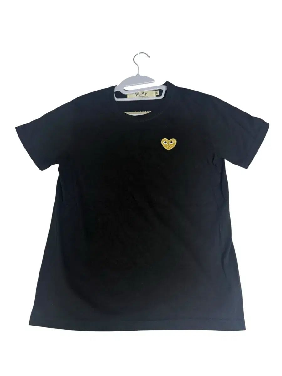 COMME des GARCONS コム デ ギャルソン ゴールドハート 半袖 Tシャツ M