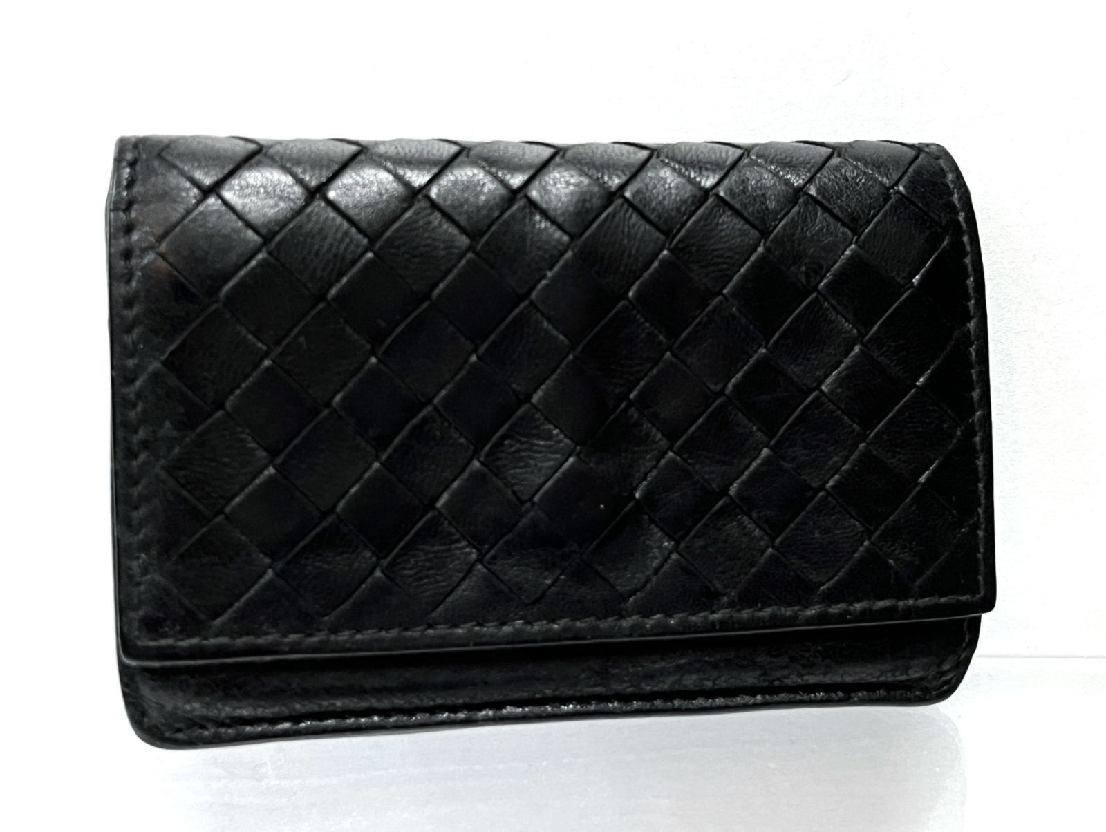 BOTTEGA VENETA|ボッテガヴェネタ イントレチャート カードケース 名刺入れ