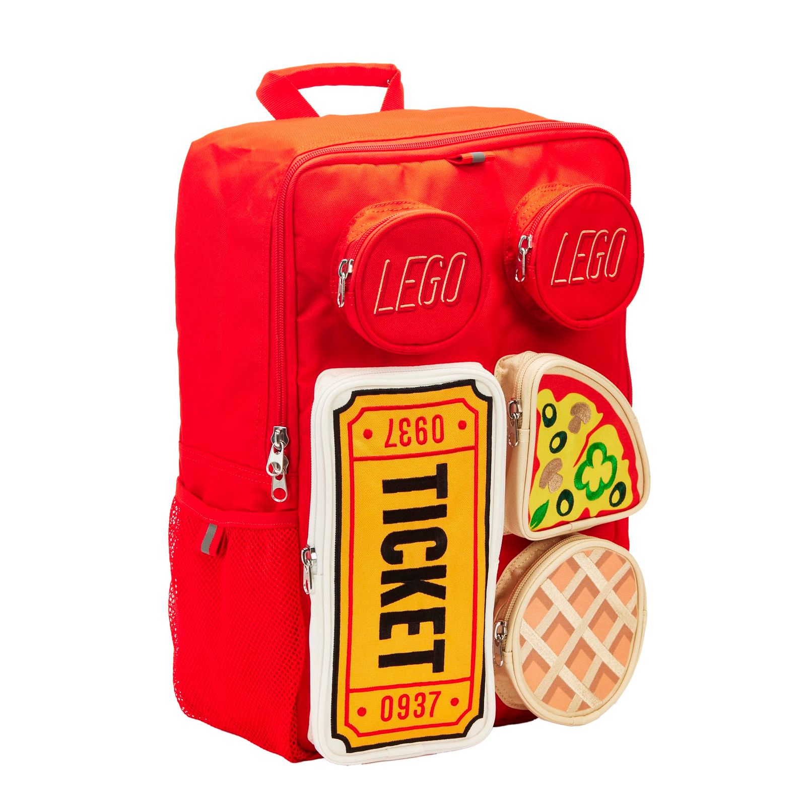 LEGO® ブリックタイルバックパック レッド One Size 子供用バックパック レッド
