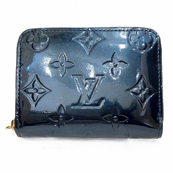 ルイヴィトン Louis Vuitton モノグラム ヴェルニ ジッピー コインパース M93663 財布 コインケース レディース