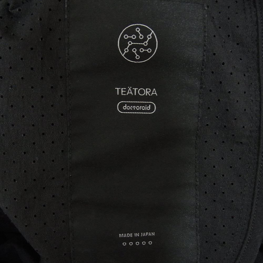 TEATORA テアトラ 22SS TT-004R-DR Wallet Pants RESORT DR ウォレット パンツ リゾート ブラック系【中古】