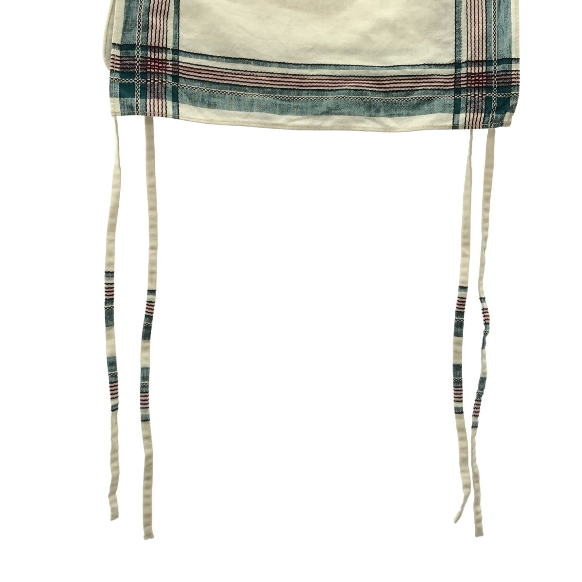 FUMIKA UCHIDA / フミカウチダ | handkerchief bib top / コットン