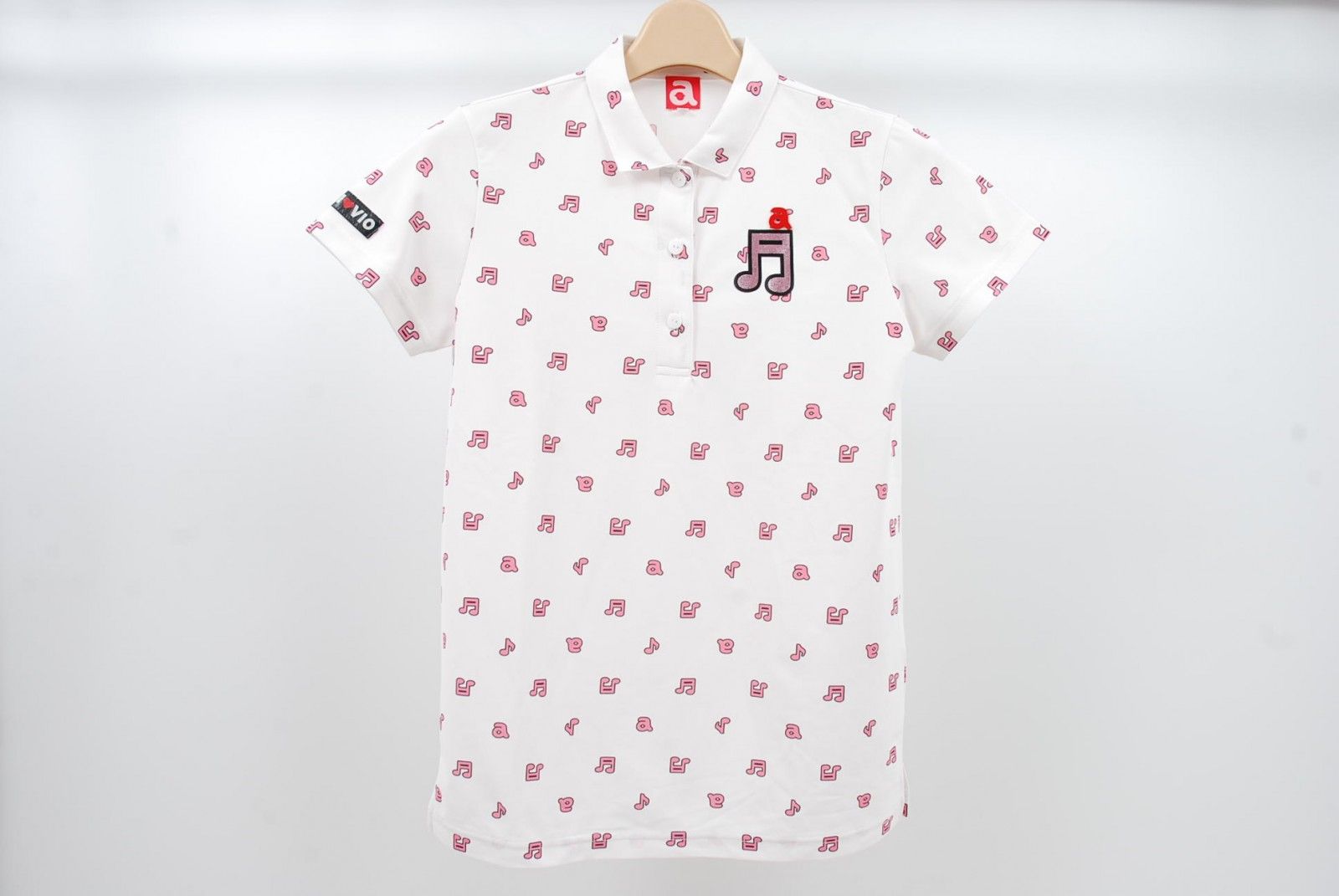 archivio - coco 中古 アルチビオ archivio レディース セットアップ 36(S) 白×ピンク ホワイト 音符柄 春夏 中古 レディース アルチビオ archivio セットアップ 36(S) 白