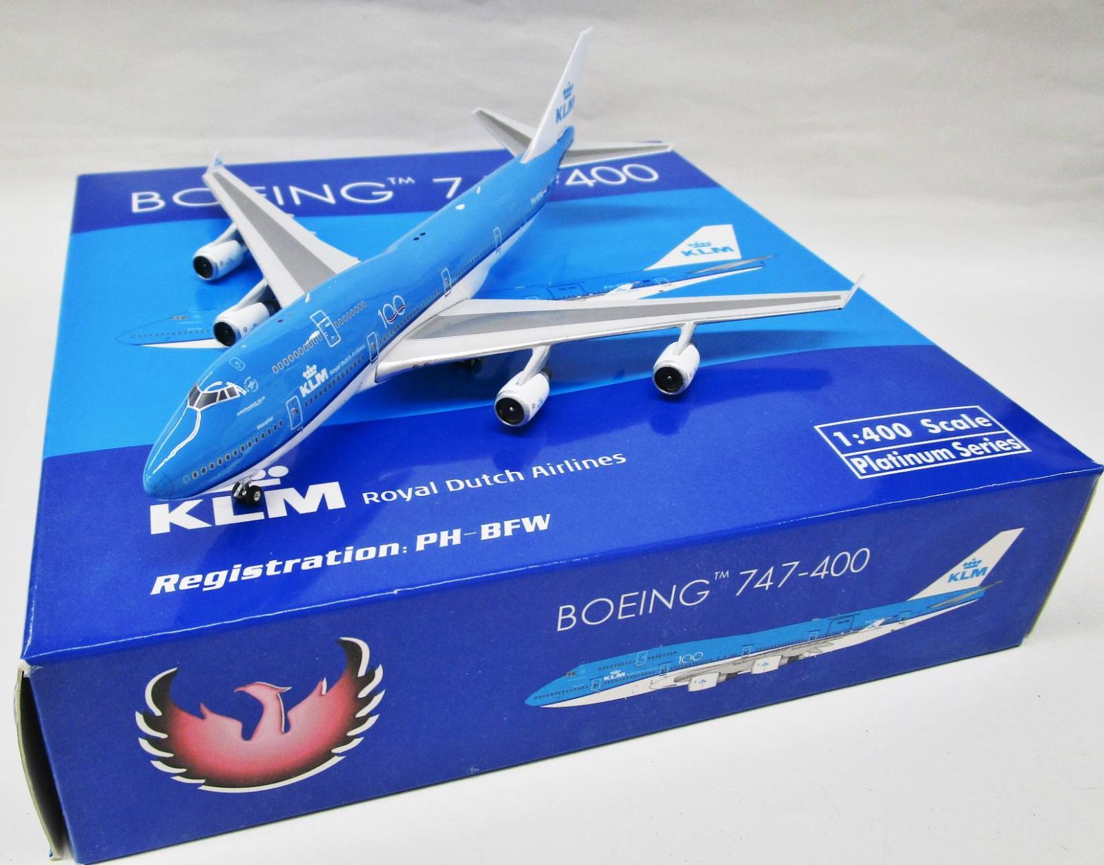 フェニックス 1/400 B747-400 KLMオランダ航空 PH-BFW [11562