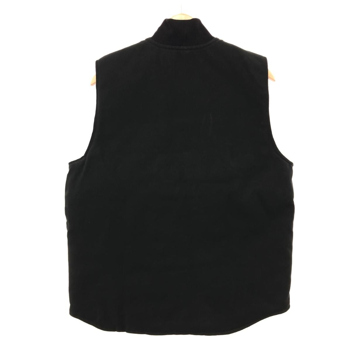 Carhartt ブラック ダックベスト 人気のMサイズ 【公式通販】