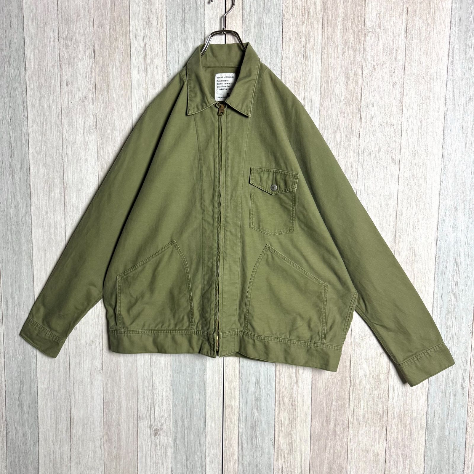 H.UNIT エイチユニット ジャケット サイズ0 H.UNIT エイチユニット】Denim zip work jacket(Used wash