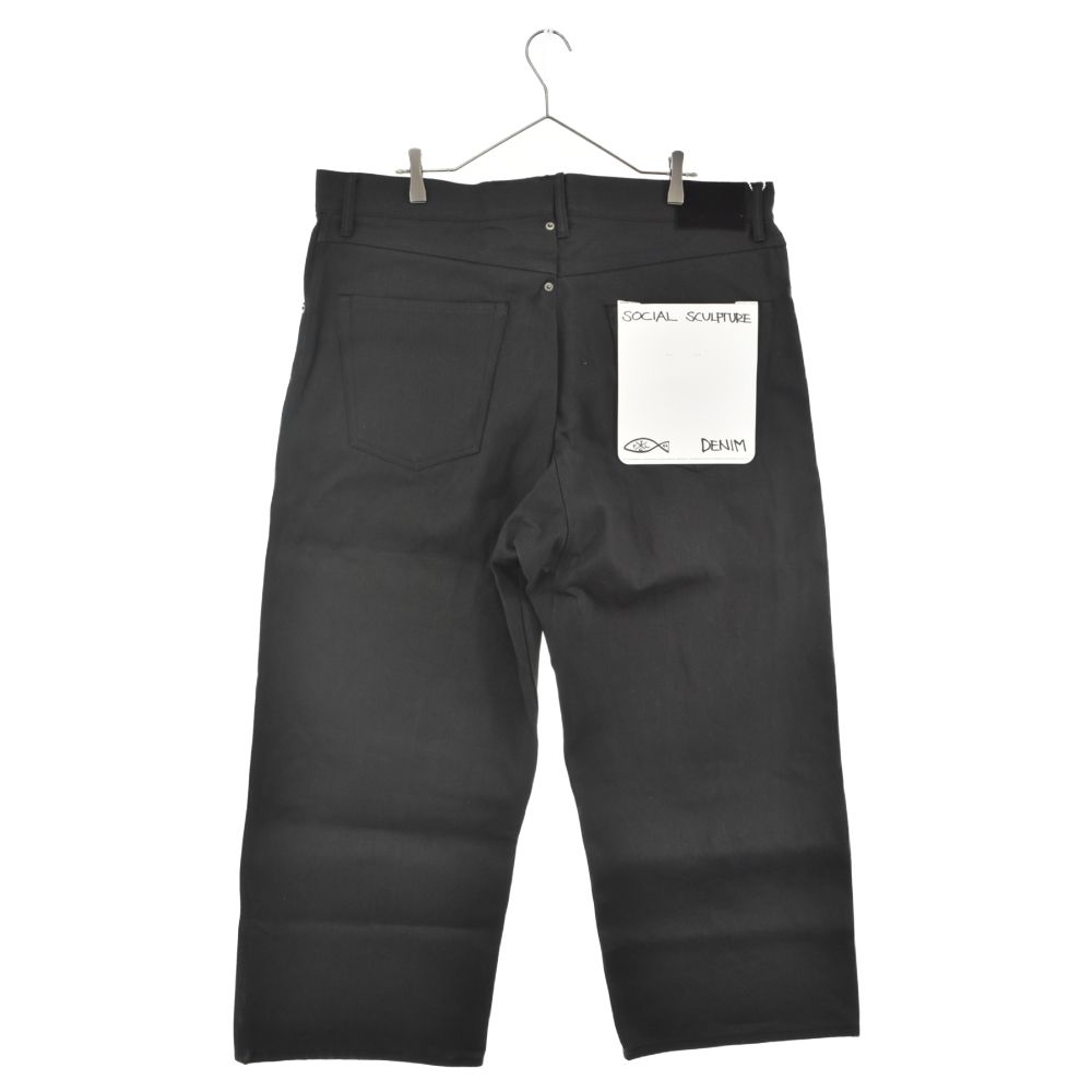 VISVIM (ヴィスヴィム) 22AW SS HAKAMA PANTS CMYK BLK ブラックデニム
