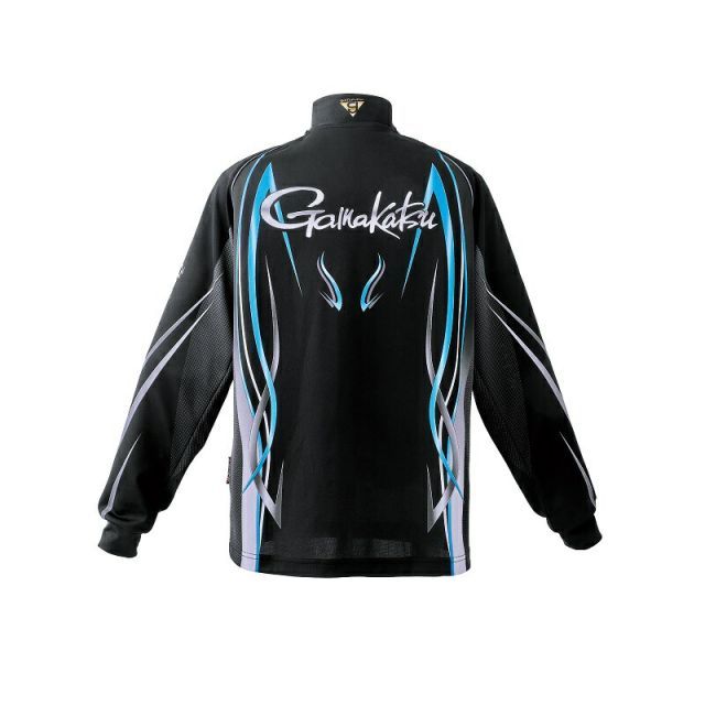 がまかつ　2WAYプリントジップシャツ(長袖) GM3734 ５L 2WAYウォームジップシャツ GM3766 | がまかつ