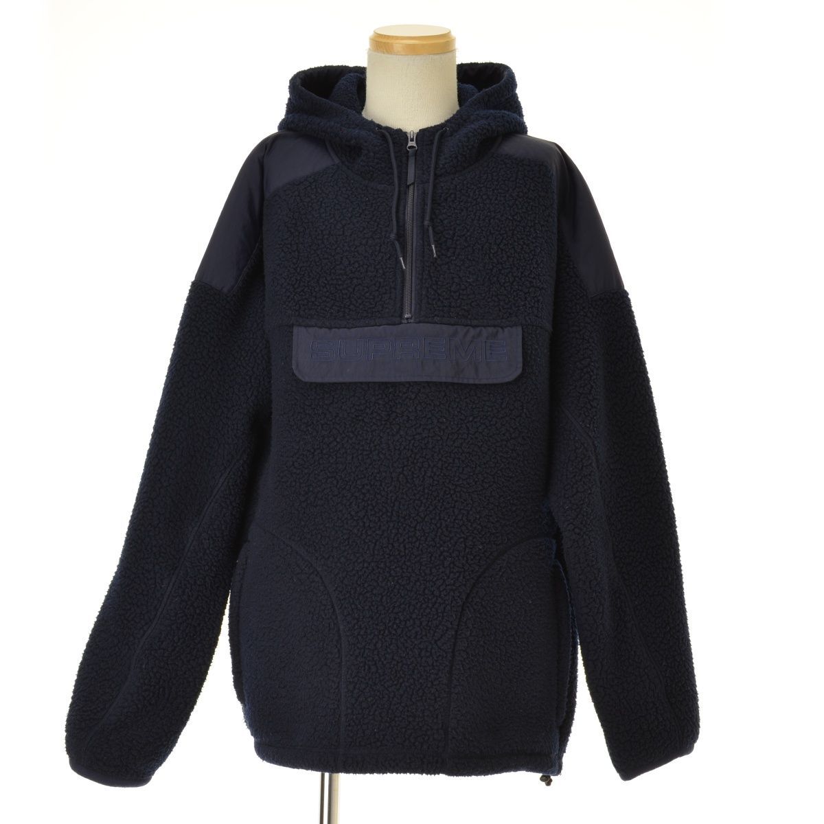 SUPREME】17AW Polartec Hooded Half Zip Pullover ポーラテック 